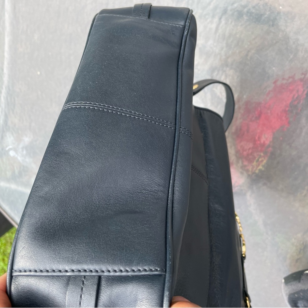 VINTAGE BLUE HANDBAG - Picture 11 of 16